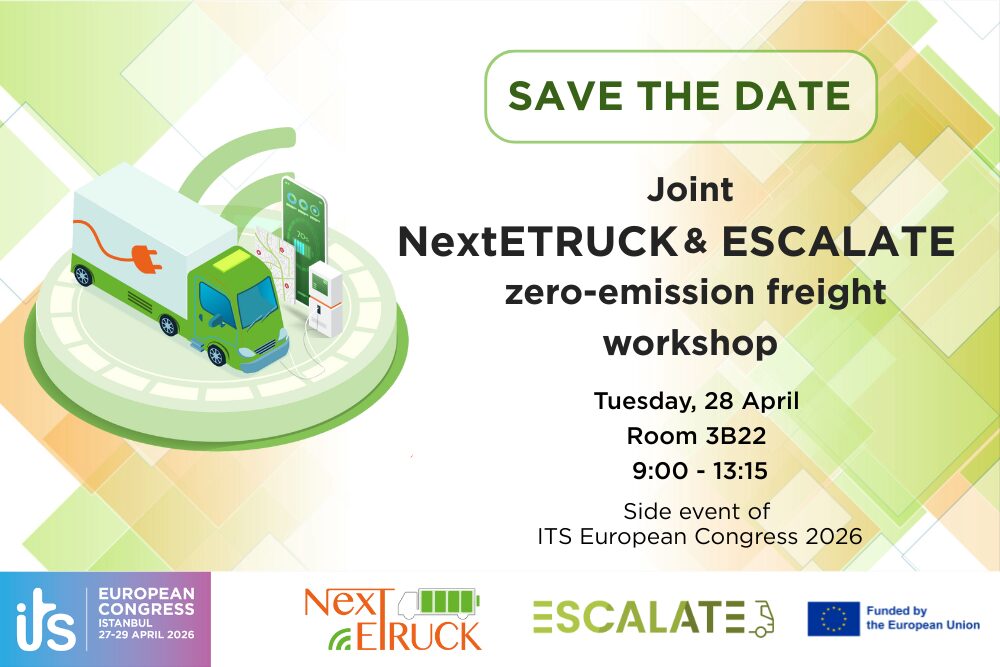 Joint NextETRUCK & ESCALATE zero-emission freight workshop