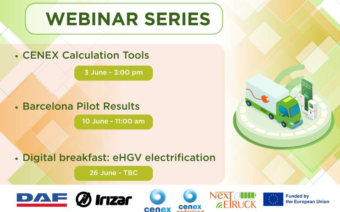 NextETRUCK Webinar Series: insights into heavy-duty vehicle electrification